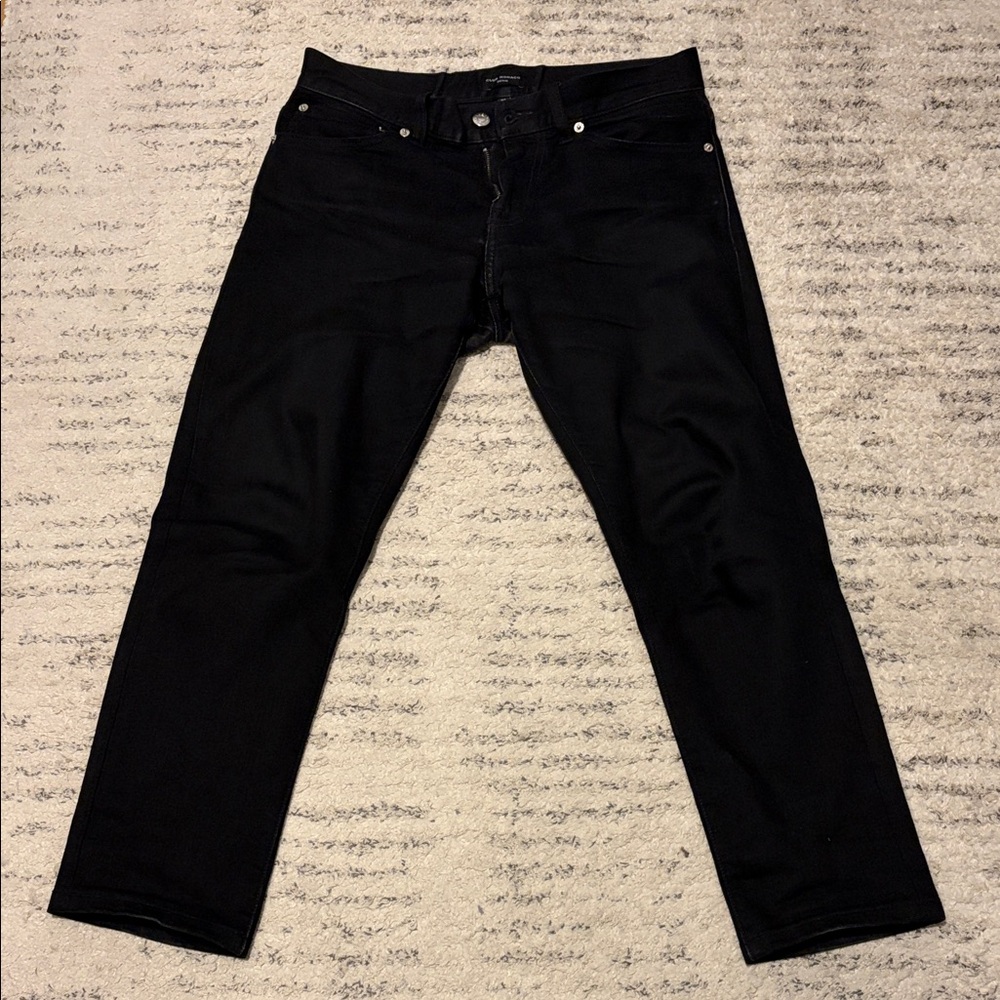 Club Monaco Mens Slim Black Denim